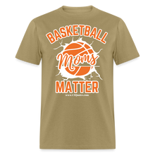 Load image into Gallery viewer, Basketball Moms Unisex Classic T-Shirt (White Background) - khaki
