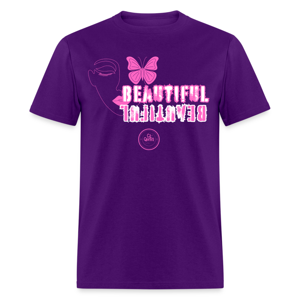 Beautiful Unisex Classic T-Shirt - purple