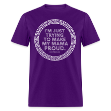 Load image into Gallery viewer, Mama Proud Unisex Classic T-Shirt - purple

