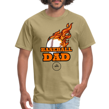 Load image into Gallery viewer, Baseball Dad Classic T-Shirt - khaki
