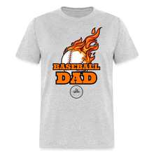 Load image into Gallery viewer, Baseball Dad Classic T-Shirt - heather gray
