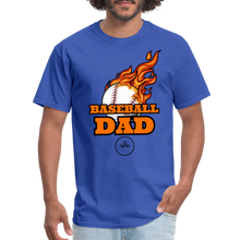Load image into Gallery viewer, Baseball Dad Classic T-Shirt - royal blue
