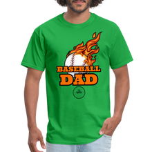 Load image into Gallery viewer, Baseball Dad Classic T-Shirt - bright green
