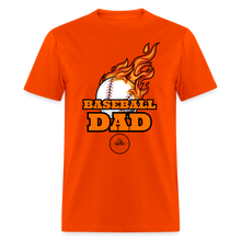 Load image into Gallery viewer, Baseball Dad Classic T-Shirt - orange
