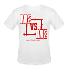 Load image into Gallery viewer, Me vs Me Men’s Dri-Fit Performance T-Shirt - white
