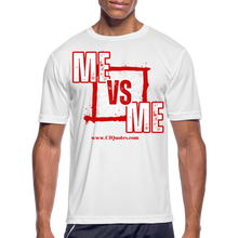 Load image into Gallery viewer, Me vs Me Men’s Dri-Fit Performance T-Shirt - white
