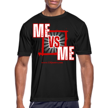 Load image into Gallery viewer, Me vs Me Men’s Dri-Fit Performance T-Shirt - black
