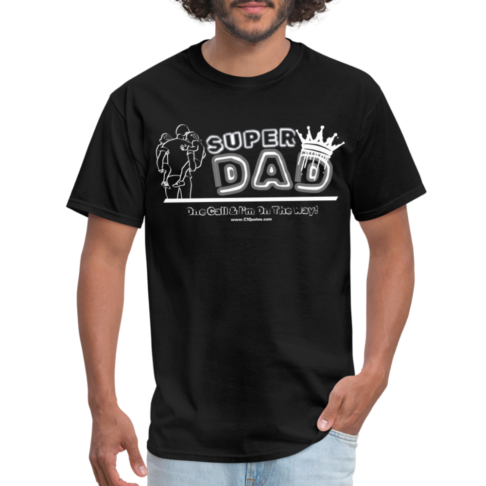 Super Dad Classic T-Shirt - black