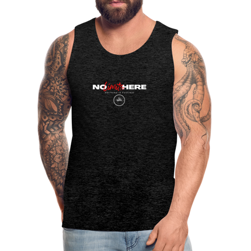 No Limits Men’s Premium Tank - charcoal grey