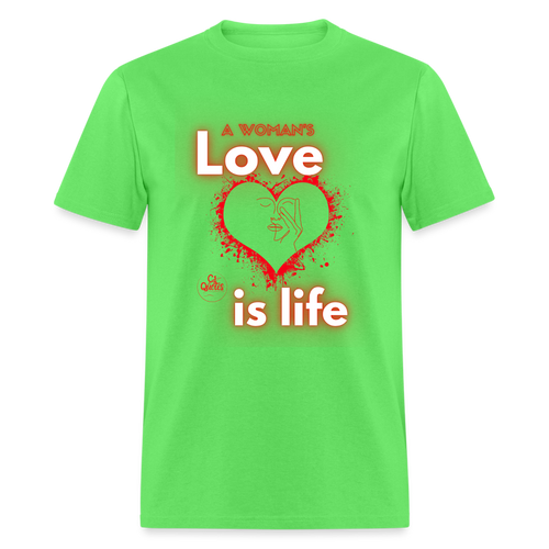 A Woman's Love Unisex Classic T-Shirt - kiwi