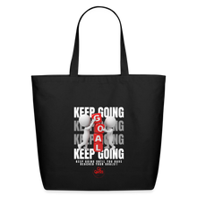 Load image into Gallery viewer, Goal Reaching Eco-Friendly Cotton Tote - black
