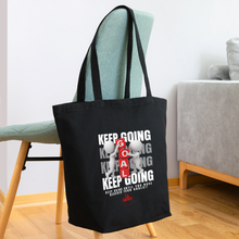 Load image into Gallery viewer, Goal Reaching Eco-Friendly Cotton Tote - black
