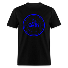 Load image into Gallery viewer, The Brand Unisex Classic T-Shirt (Blue Print) - black
