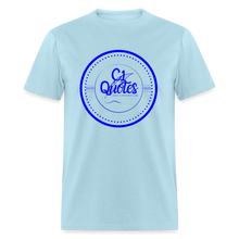 Load image into Gallery viewer, The Brand Unisex Classic T-Shirt (Blue Print) - powder blue
